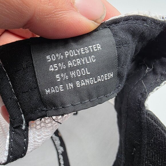 Branded Bills Style 200 Snapback Cap Mens Black White Hat Moustaches For Kids - Picture 7 of 10